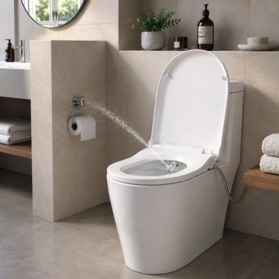Bidet siège de toilette écologique parfait pour toute la famille