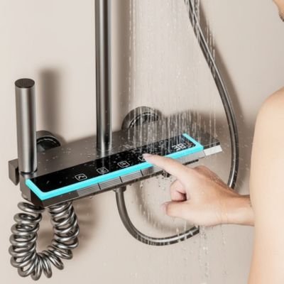 Colonne de douche tactile