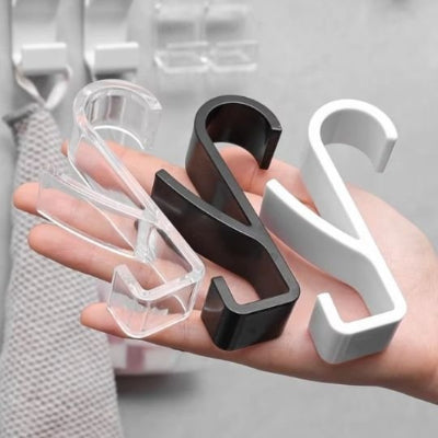 porte serviette forme en s ergonomique permettant de suspendre facilement