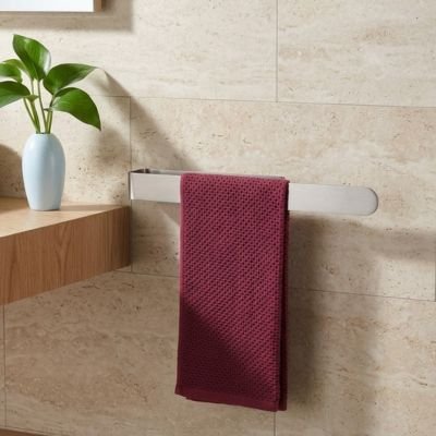 Porte serviette mural qui convient pour serviettes de toilette