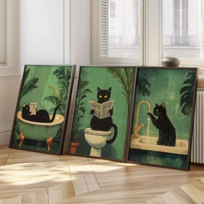 Tableau sur toile créant une ambiance ludique et originale