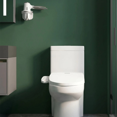 Abattant WC chauffant avec bidet intégré et séchage air chaud
