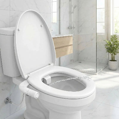 Bidet WC une economie  de papier de toilette