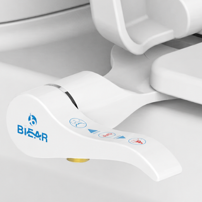 Commande latérale du bidet WC avec double buse rétractable