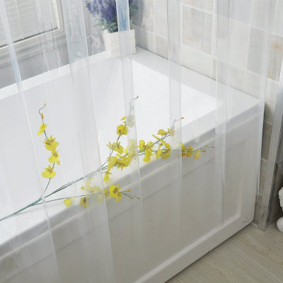 Rideau de douche anti-moisissure facile d'entretient