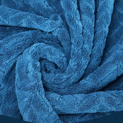 Serviette de bain homme en velours doux avec maintien élastique