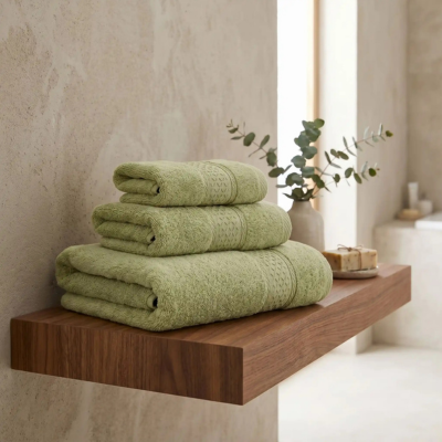 Serviettes de bain en coton séchage rapide et confort