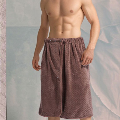 Sortie de bain homme confortable après douche ou bain
