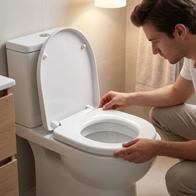 Abattant wc a conception renforcée supportant un poids important