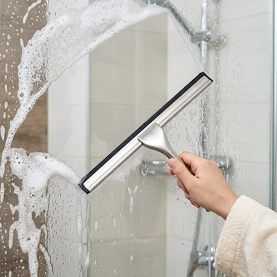 Accessoire de nettoyage pour parois de douche et miroirs 