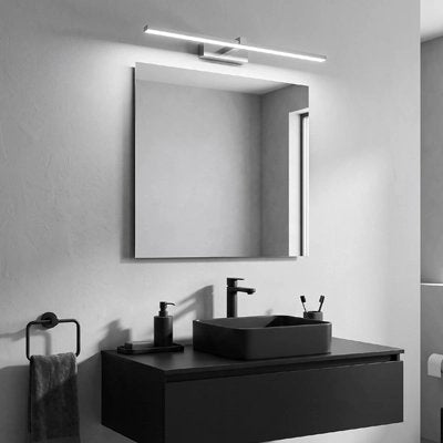 Applique murale avec lumière LED uniforme au-dessus du lavabo