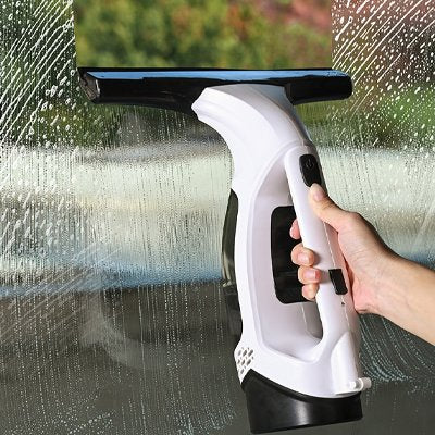 Aspirateur lave-vitres rechargeable pour nettoyer efficacement fenêtres et miroirs 