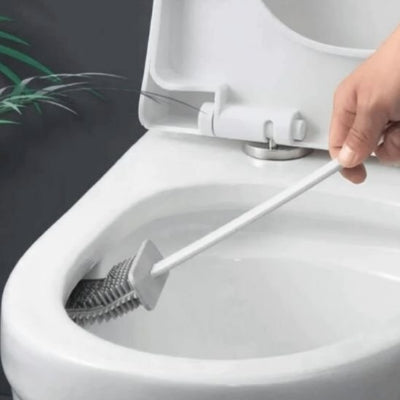 Balai WC avec poils en thermoplastique permettent un nettoyage efficace