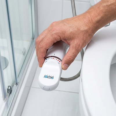 Bidet japonais qui s'intègre sur le côté de la cuvette