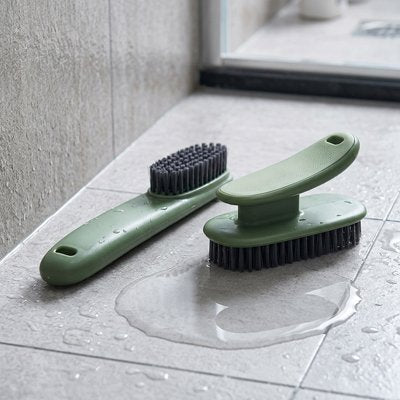  Brosse de nettoyage compacte pour contours de sanitaires et lavabo