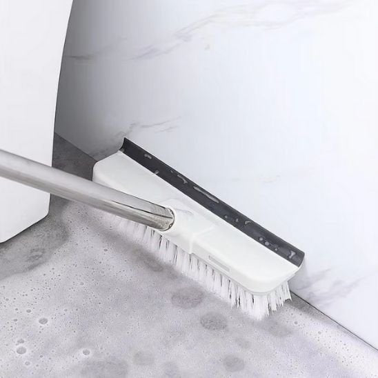 Brosse lave-sol avec manche long pour entretien quotidien