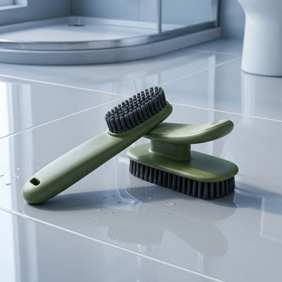 Brosse manuelle résistante à l’humidité adaptée au nettoyage des sols