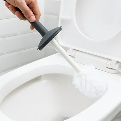 Brosse pour toilette efficace sur toute la cuvette