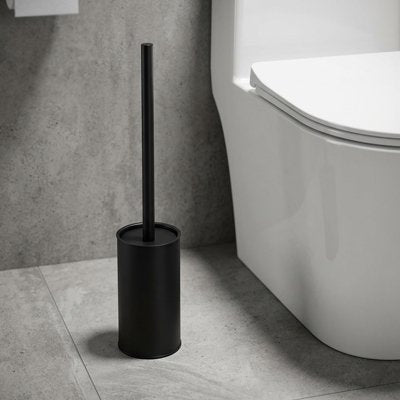 Brosse pour WC en métal et plastique résistant à l'humidité