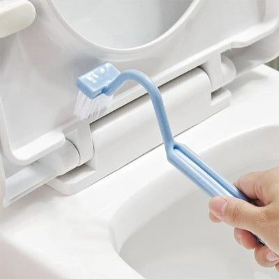 brosse toilette qui optimise l'accès aux zones cachées 