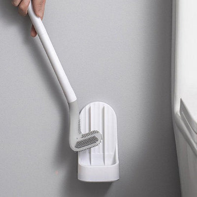 Brosse WC peut être au sol avec sa base antidérapante 