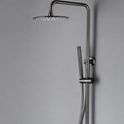 colonne-de-douche-gris-canon-thermostatique-hauteur-ajustable
