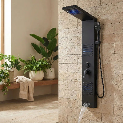 colonne-de-douche-led-noir-a-plusieurs-choix-de-jets