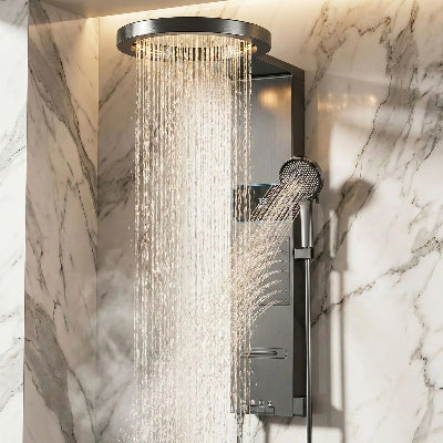 colonne-de-douche-sur-mur-imitation-marbre