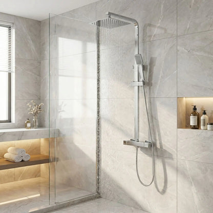 colonne de douche thermostatique