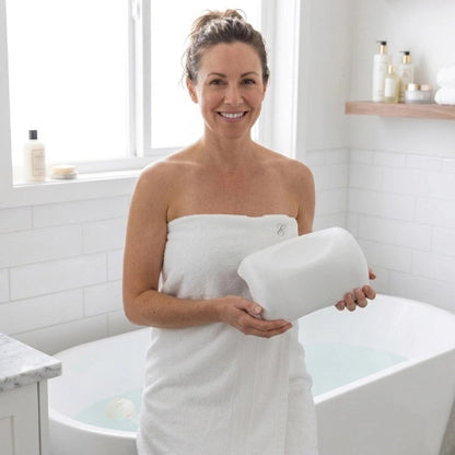 Coussin de baignoire moelleux pour un moment de détente confortable