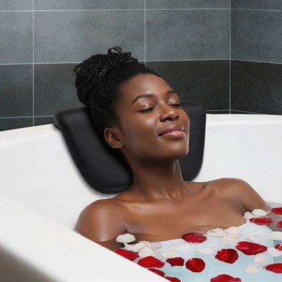 Coussin pour baignoire avec mousse dense offrant un confort superieur 