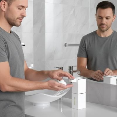 Distributeur de savon automatique​ a distribution uniforme évitant le gaspillage