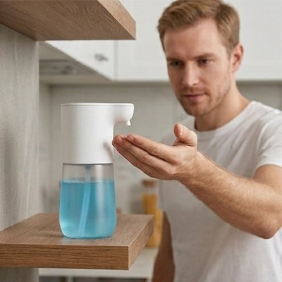 Distributeur de savon automatique capteur infrarouge pour salle de bain