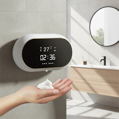 Distributeur de savon automatique libérant le savon par mouvement