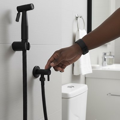 Douchette toilette a revêtement moderne et élégant 