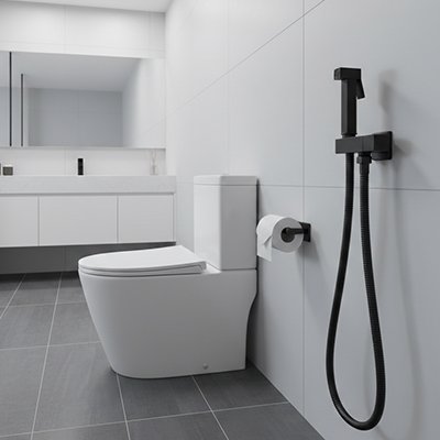 Douchette toilette  pour une intégration harmonieuse dans les intérieurs