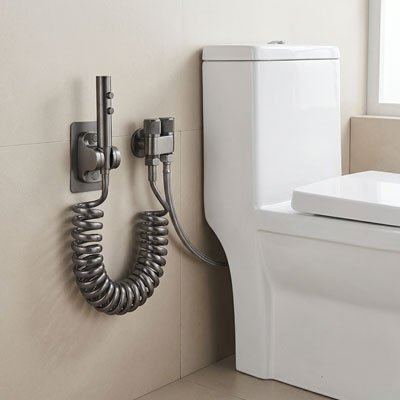 Douchette WC a Commande manuelle par gâchette