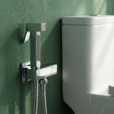 douchette-wc-argent-chromé