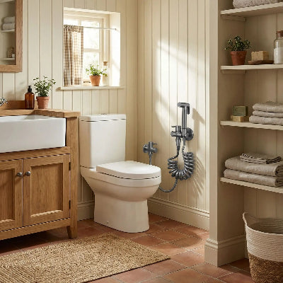 douchette wc gris canon