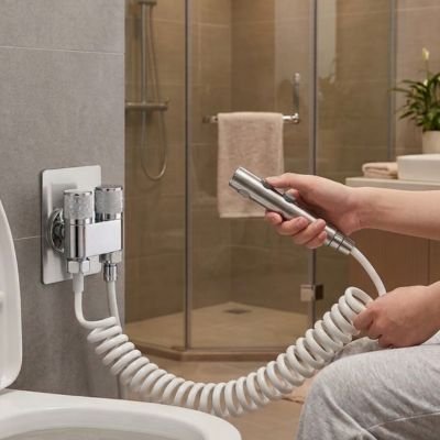 Douchette WC offert en noir ou argent