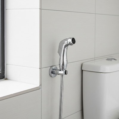 Douchette WC pouvant être Installer murale ou sur réservoir