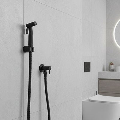 Douchette WC qui s'intègre parfaitement aux salles de bain