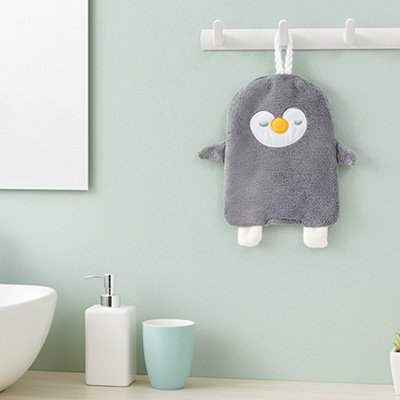 Essuie main au design mignon qui décore la piece