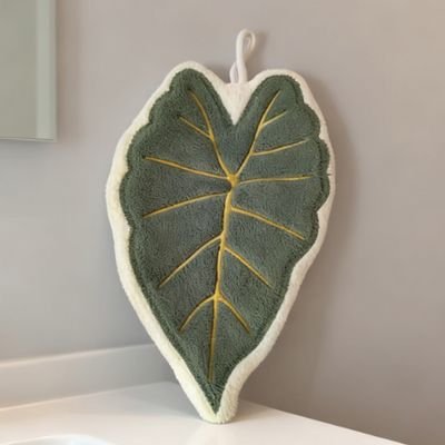 Essuie main avec  boucle de suspension cousue pour le rangement 
