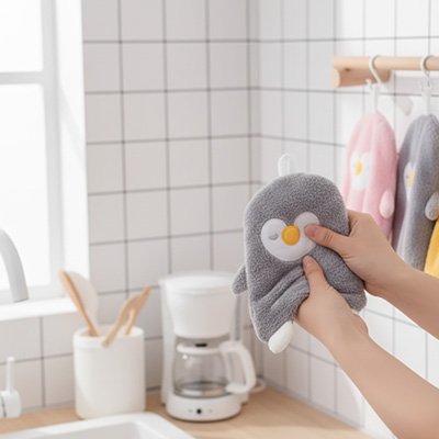 Essuie main lavable en machine pour maintenir l'hygiène