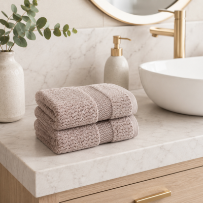 essuie-mains-absorbant-et-doux-de-couleur-marron