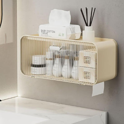 Étagère au Design minimaliste épurées et finition beige crème 