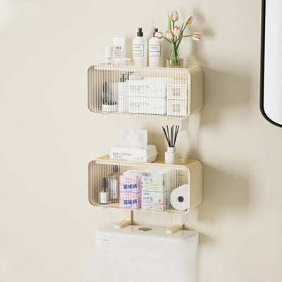 Étagère avec surface lisse se nettoyant d'un simple coup d'éponge