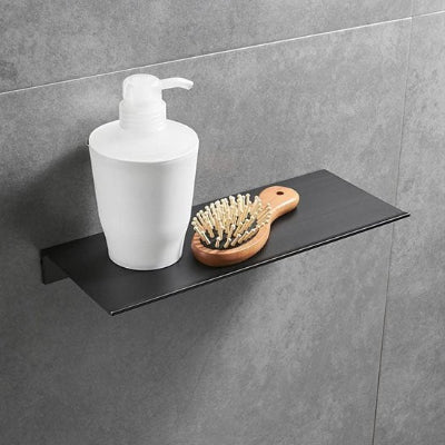 Etagere douche avec finition noire mate