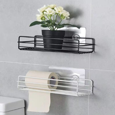 Etagere douche qui empêche les produits de glisser et tomber